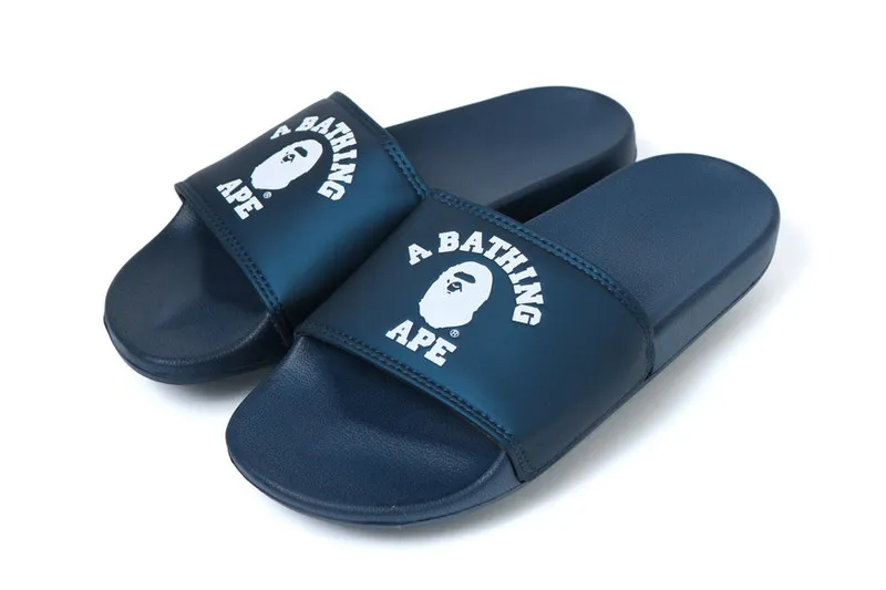 BAPE College Slide Sandals // Available Now